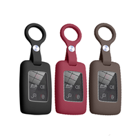 Housse de protection pour clé intelligente en silicone de qualité supérieure, pour clé intelligente, compatible avec Land Rover Range Rover Sport Evoque Defender