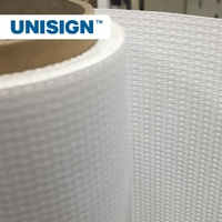 Rouleau de bannière en maille PVC pour impression numérique, pour la publicité extérieure et les graphiques de bâtiment