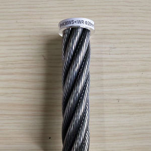 Китайский завод, оцинкованный 15xk7 26 мм 28 мм 30 мм 6x19 6x7 6x12 + 7FC стальной трос для шнековой дрели - Product Image 2