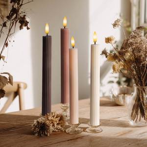 Customize Color Strip Paraffin Wax LED Candles Remote Control Rechargeable <b>Battery</b> <b>Operated</b> for Wedding Birthday Party - Product Image 2