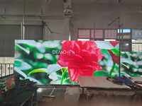 Panneau d'affichage LED couleur plein écran extérieur P5 320x160mm, écran matriciel LED IP65 étanche HDR10, luminosité 4500cd pour mur publicitaire
