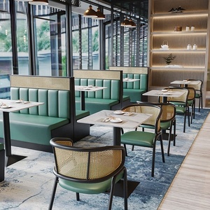 Cà phê cửa hàng phòng ăn gỗ Bảng và ghế cho nhà hàng thương mại công cộng thiết kế đồ nội thất - Product Image 2