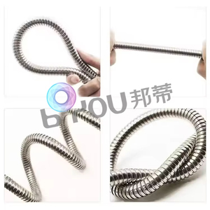 Conector Flexible de Acero Inoxidable de Alta Presión de 100 pies con Boquilla ABS para Riego, Económico - Product Image 4
