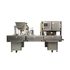 2024 Stainless Steel Tabletop Automatic Bubble Tea Cup Sealer Cup Packing Machine Cup Sealing Machine