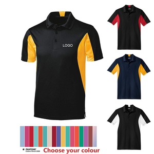 เสื้อโปโลผู้ชายแขนสั้นแบบแห้งโลโก้ของคุณเอง - Product Image 1