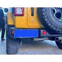 Acier et alliage d'aluminium 10e anniversaire JK mise à jour JL pare-chocs arrière pour Jeep Wrangler JK tout-terrain 4x4 Accessoires Auto