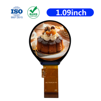 Écran TFT ORIC 1,09 pouce 240x240 avec circuit intégré de pilote GC9A01, interface MCU 8 bits, module de panneau LCM pour montres intelligentes et appareils connectés