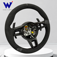 Volant sans bouton pour Porsche Panamera Macan Cayenne 718 Boxster Cayman Taycan Carrera 911 997 958