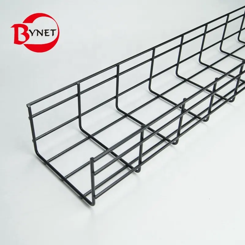 Colored powder coating wire mesh cable tray manufacturer for data center