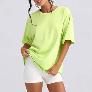 Camiseta Deportiva para <span class=keywords><strong>Mujer</strong></span>, Fitness, Yoga, Doble Cepillado, Ropa Deportiva Transpirable de Secado Rápido - Product Image 2