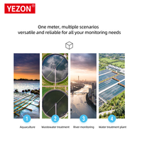 Analyseur de qualité de l'eau Yezon YZ6710 4-20ma RS485 multiparamètres avec stockage local et cloud via Internet, pH, ORP, conductivité, TDS, DO