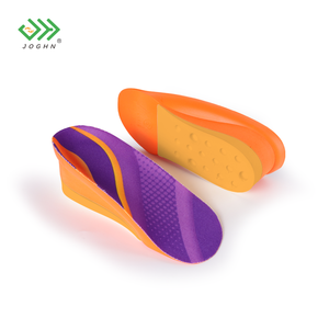 Plantillas de aumento de altura invisibles para hombres y mujeres, insertos de elevación de tacón de PU de silicona, novedad - Product Image 6