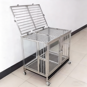 Nefes Alabilen Camlı, Düğme Kapatmalı ve Çelik Çerçeveli Veteriner Ekipmanları Köpek Taşıma Çantası - Product Image 6