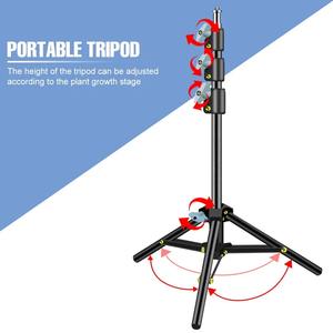 Lampe Phytolampe LED 400W Spectre Complet pour la Croissance des Plantes 12V avec Trépied Phytolampe USB Serre Hydroponique Croissance des Graines Ampoules - Product Image 5