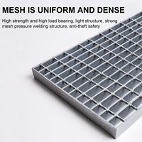 Rejilla de Acero Inoxidable con Recubrimiento de Zinc para Exteriores, Pasarela, Entrada de Vehículos y Cubierta de Edificios, Diseño Industrial de Alta Tenacidad, Precio de Fábrica