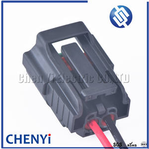 ปลั๊กต่อหัวฉีดน้ำมันเชื้อเพลิงกันน้ำอัตโนมัติ<span class=keywords><strong>2</strong></span>ขาพร้อมหางเปียสำหรับซานทานา B5โปโลลาวิดา A6 06A973722 - Product Image 2