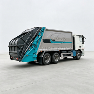 Camión de Basura Compactador Hidráulico Personalizable Foton Auman 6*4 de 23m³ con Control Remoto - Product Image 6