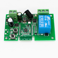 Module de relais intelligent Wi-Fi Ewelink 1 canal DC 12V 24V 7-32V, télécommande via application, récepteur domotique pour Alice Alexa