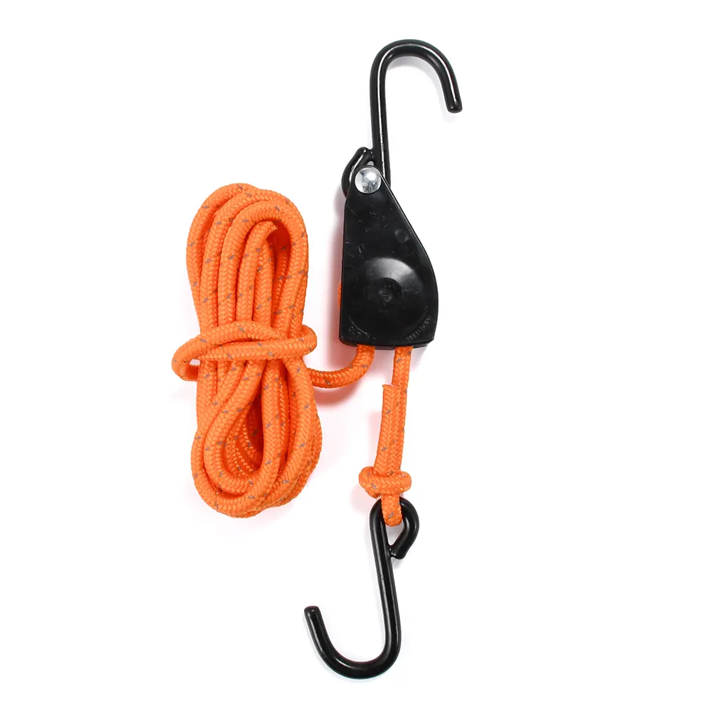 1/4 tie down reflection plastic coat hooks rope ratchet webbing strap