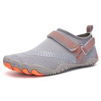 Chaussures de course pour hommes avec semelle extérieure en caoutchouc, respirantes, en maille, antidérapantes, pour la plage, la montagne, la randonnée aquatique, l'escalade, été, automne