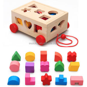Jouets en bois colorés pour enfants, puzzle <span class=keywords><strong>Montessori</strong></span>, apprentissage éducatif, développement des doigts, cadeau - Product Image 4