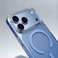 JOYPORODO B570 Penutup Bumper Warna Pudar untuk iPhone 17 18 Pro dan Pro Max Magnetik 2.9mm Lapisan Belakang Bertingkat Kemasan Khusus Distributor