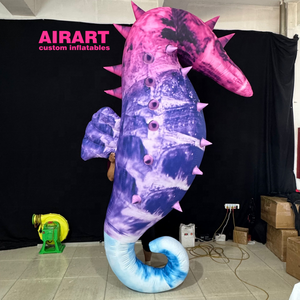 Décoration d'événements : Hippocampes gonflables. <span class=keywords><strong>Hippocampe</strong></span> gonflable animalier à <span class=keywords><strong>prix</strong></span> d'usine pour l'affichage. - Product Image 2