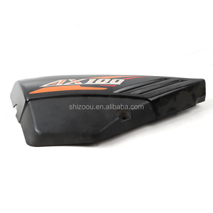 Para SUZUKI AX100 <span class=keywords><strong>AX</strong></span> <span class=keywords><strong>100</strong></span>: Cubierta Protectora Lateral del Tanque de Combustible para Motocicleta, Panel Lateral de Protección, Cubierta Lateral de Moto - Product Image 6