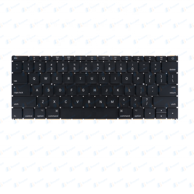 Buyee Hot Sale A1534 US Layout Keyboard for Macbook Pro Retina 12-Inch Laptop English Replacement 2015 90 Days Warranty