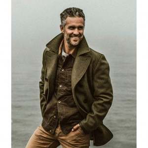 हडलेस व्यवसाय शैली शीतकालीन जैकेट गर्म बिक्री स्टीरियोस्कोपिक पैटर्न - Product Image 1