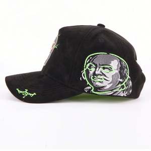 Gorra Trucker de 5 Paneles con Malla y Logotipo de Diamantes de Imitación Personalizado, Bordado Completo, Estilo Hip Hop, Unisex para Adultos - Product Image 2