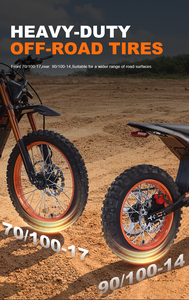 Powerful Motorcycle 72V4500W Brushless Lithium-<b>Battery</b> IPX6 Waterproof Top Speed 75Km/h Adult Adventure - Product Image 2