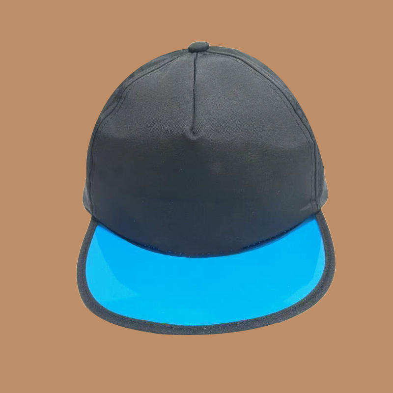 Blue brim