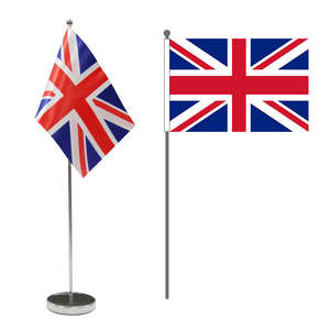 Gahumi promozionale U.S.A bandiera da tavolo 9 "X 6"-Display da tavolo con bandiera da scrivania americana con bastoni e basi - Product Image 6