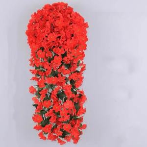 <span class=keywords><strong>La</strong></span> nuova vite del <span class=keywords><strong>fiore</strong></span> <span class=keywords><strong>viola</strong></span> della parete del <span class=keywords><strong>fiore</strong></span> artificiale è usata per decorare i fiori artificiali della festa nuziale - Product Image 5