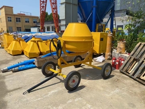 เครื่องผสมคอนกรีตดีเซลอัตโนมัติเครื่องผสมคอนกรีตอุปกรณ์ผสมคอนกรีตดีเซลเคลื่อนที่ - Product Image 4