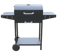 Vente chaude Fumeur Chariot Grill Bbq Fumeur En Plein Air Charbon De Bois Fumeur Pour Le Camping