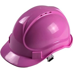 Casque de chantier pour enfant Frigg, réglable, 4 points de suspension, 42-56 cm, rose poudré, unisexe, jouet de jeu de rôle Type 1 - Product Image 1