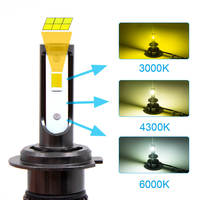 Kit de conversion de phare LED CSP Chips 30W 6000LM pour phare de voiture universel