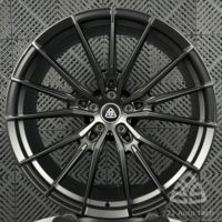 722Auto T6 Jantes forgées 20-24 pouces 9-12J Noir satiné Concave profond JWL 5x112/120/127/130 pour Mercedes AMG GT GLE 63 GLS 63 G 63