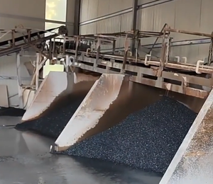 Đánh bóng cao tự nhiên màu đen đá cuội ngoài trời cảnh quan công viên ứng dụng trắng <span class=keywords><strong>Pebble</strong></span> đá trang trí sân vườn sông đá - Product Image 5