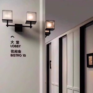 Chinese Style <b>Wall</b> Lamp Led <b>Light</b> Source E27 Bulb Base Multi Head For Hotel Corridor Bedroom Club - Product Image 2