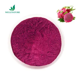 Extrait de Pitaya rose en vrac, 10g, poudre de haute qualité, flocons séchés