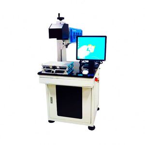 Machine de marquage et de gravure laser UV de type rotatif à prix avantageux pour le perçage de surfaces en verre et le revêtement métallique - Product Image 3