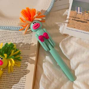 Leuke Neutrale Pen Met Boksvorm 3 Kleurkeuze 1.0Mm Zwarte Inkt Voor Office Student Geschenken Gemaakt Van Plastic - Product Image 4