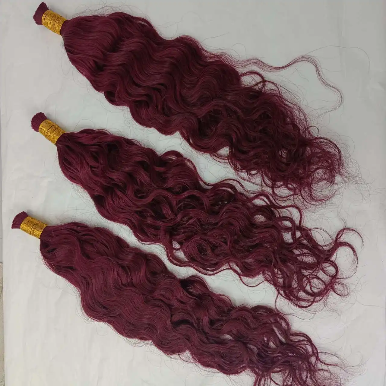 Extensiones de cabello humano virgen Ndian Remy, 9a 10a, precio de fábrica al por mayor, onda natural, hermoso color de cabello a granel
