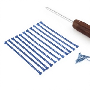 Sistema de Placas Óseas Maleables Cortables de 10 Piezas y 1.5mm con Cabeza de Doble T para Fijación de Fracturas Veterinarias e Implantes Ortopédicos - Product Image 1