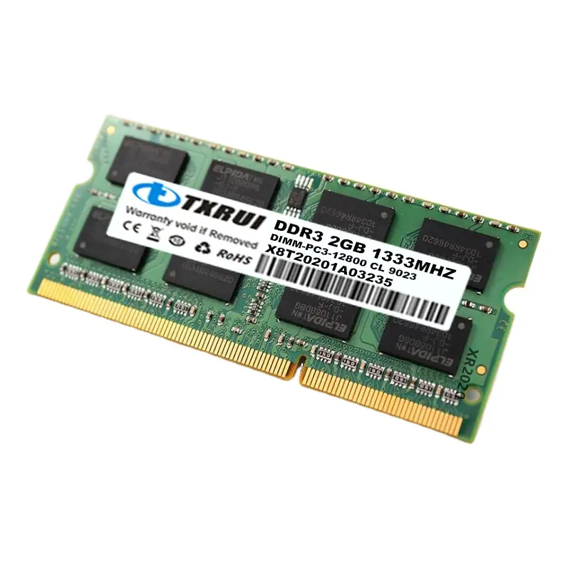 OEM-unterstützter Laptop-RAM DDR3 2GB 1333MHz RAM