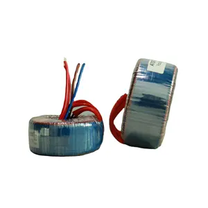 Transformador toroidal de alta qualidade monofásico 50W-5000W intra-entrada 220V saída 34V para fonte de energia