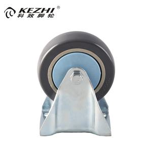 medium duty professional single directional caster pvc castor wheel <span class=keywords><strong>the</strong></span> fixed wheel - Product Image 1